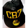 CR7 GORRA DE CUERO BORDADA (visera plana)