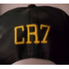 CR7 GORRA DE CUERO BORDADA (visera plana)