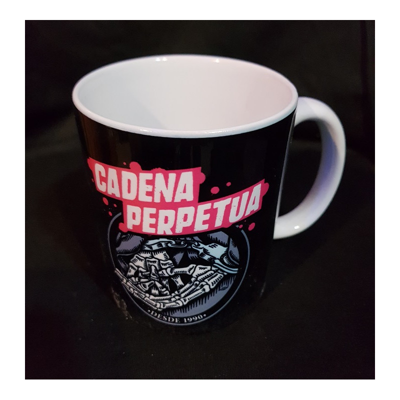 CADENA PERPETUA TAZA (en caja)