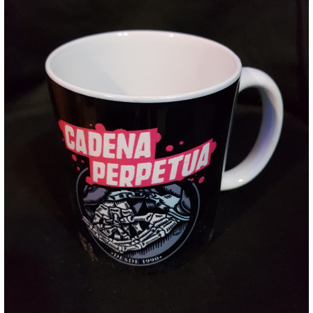 CADENA PERPETUA TAZA (en caja)