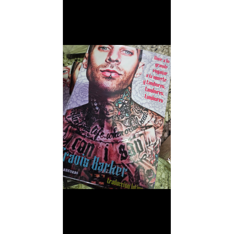 Travis barker libro can i say  blink 182