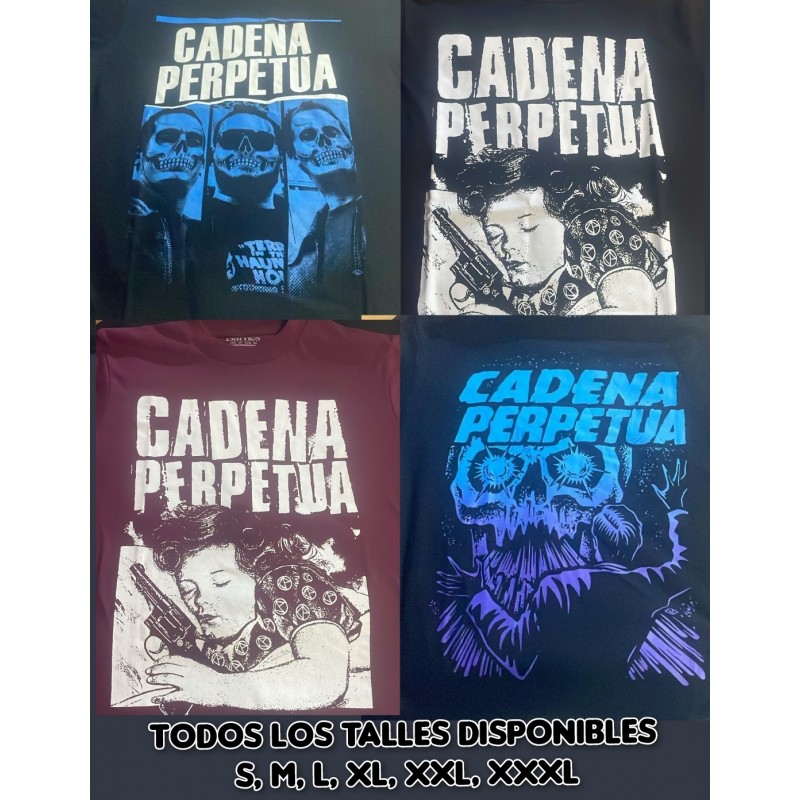 Remeras Cadena Perpetua  preventa